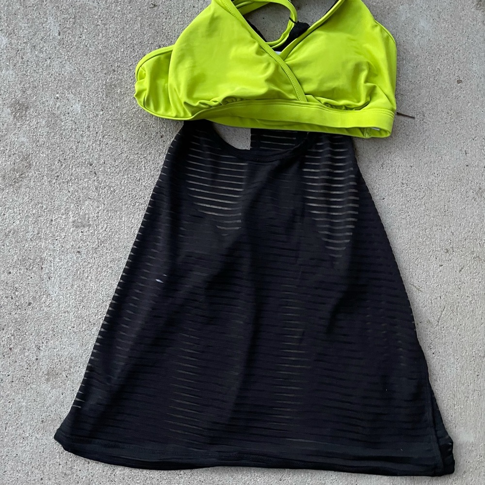 Splashletics Two in One Layered Swimwear Top S-NWT